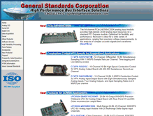 Tablet Screenshot of generalstandards.com